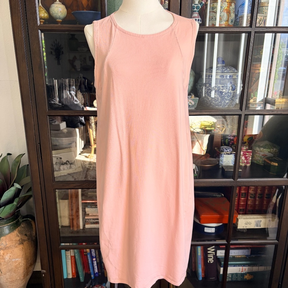 Eileen Fisher Petite Pink Shift Dress, size  S/P